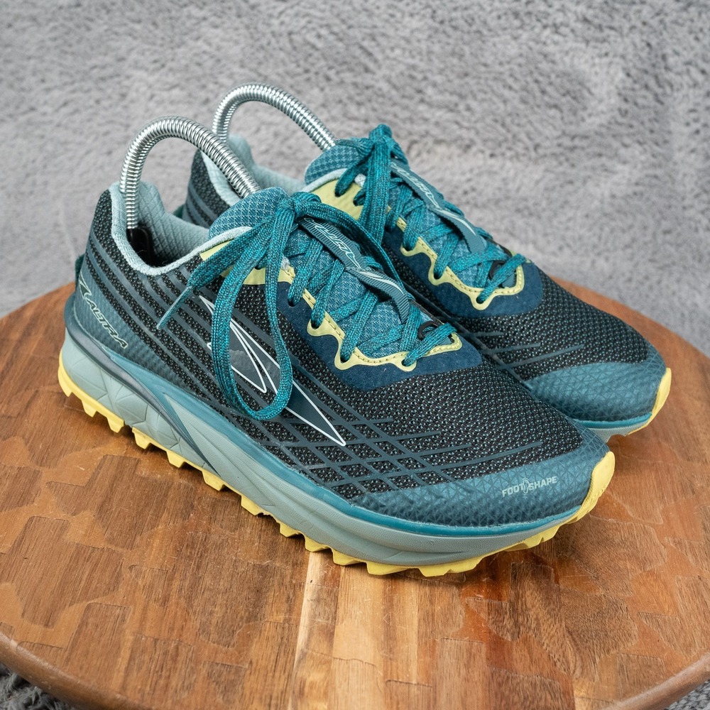 Altra Womens Timp 2 Trail Running Shoes Green AL0A4QTP016 Size 7